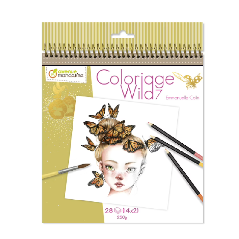Clairefontaine KLEURBOEK E.COLIN WILD 7 (GY134L)