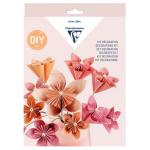 Clairefontaine KIT CREATIF, Bouquet de fleurs origami - Multicolor (97714C)