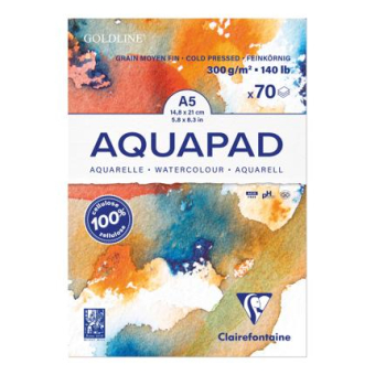 Clairefontaine Aquapad A5 70F 300g (975720C)