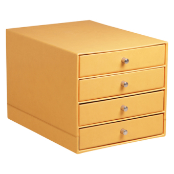 Clairfontaine Bureaukastje 4 lades  geel/oranje (118860C)