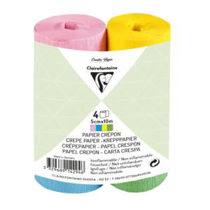 Clairefontaine 4xCrepeband 5cmx10m (914294C)