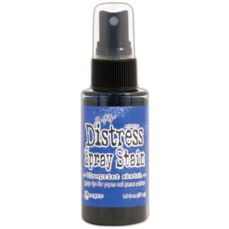 Tim Holtz Ranger Distress Spray Stain Blueprint Sketch (TSS44086)