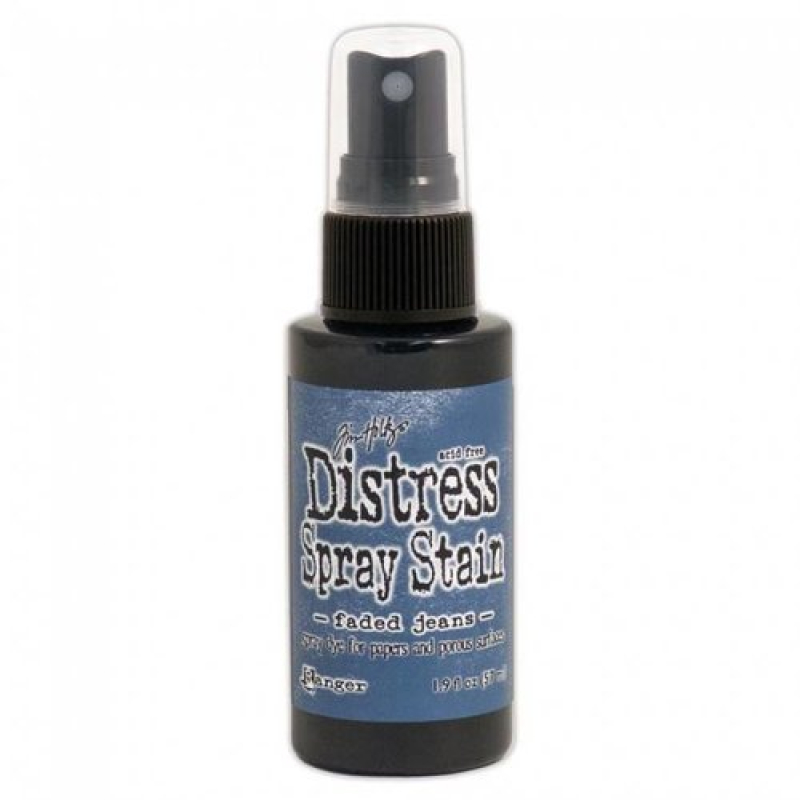 Tim Holtz Ranger Distress Spray Stain Faded Jeans (TSS42266)
