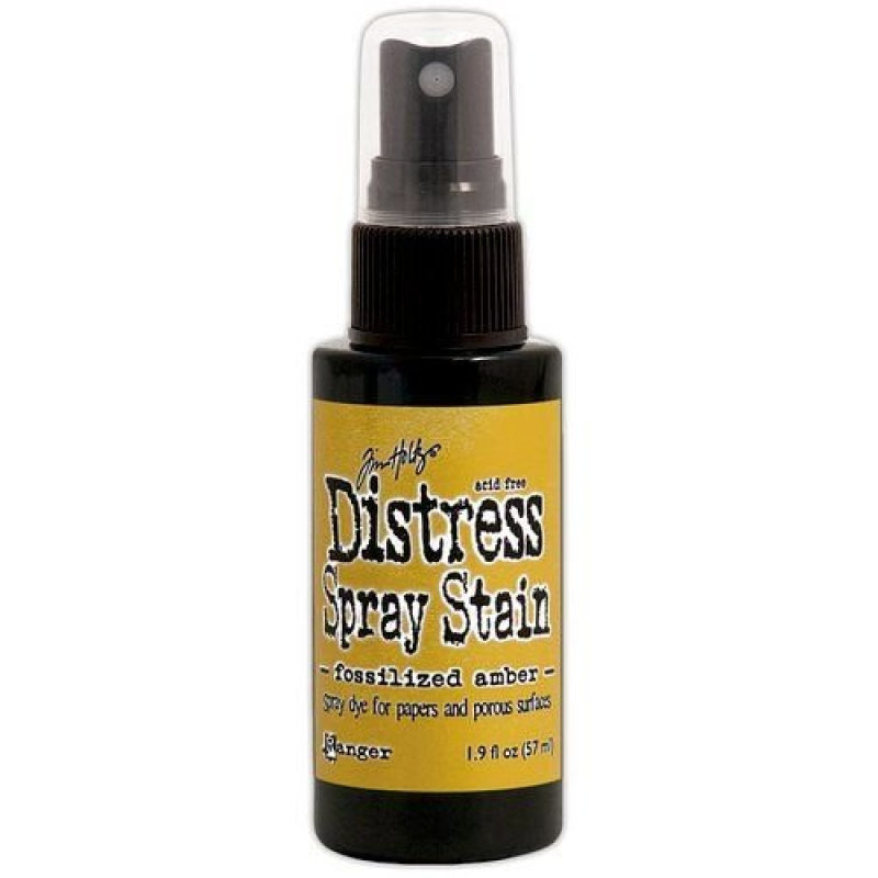 Tim Holtz Ranger Distress Spray Stain Fossilized Amber (TSS44116)