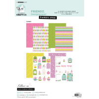 Studiolight Friendz Design Paper Frenkie's Xmas (CCL-FR-PS16) 