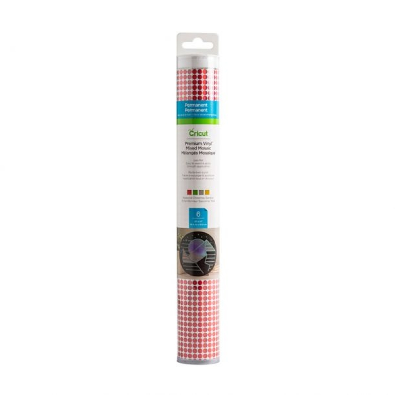 Cricut Premium Vinyl Mixed Mosaic Seasonal Christmas Sampler (2007044)