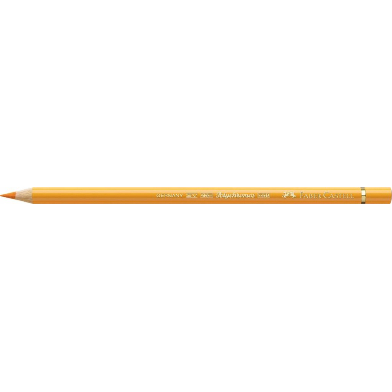 Faber-Castell Colour Pencils Polychromos 109 Dark Chrome Yellow (FC-110109)