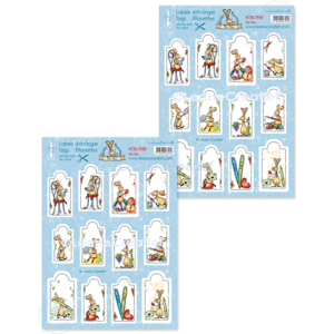Leane Creatief Labels Little Bunnies For You A4 Decoration Sheets (50.7958) per vel