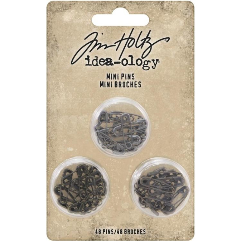 Tim Holtz  Idea-ology Mini Pins (48pcs) (TH93790)