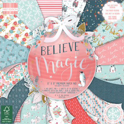 First Edition Believe in Magic 8x8 Inch Paper Pad (FEPAD216X19)