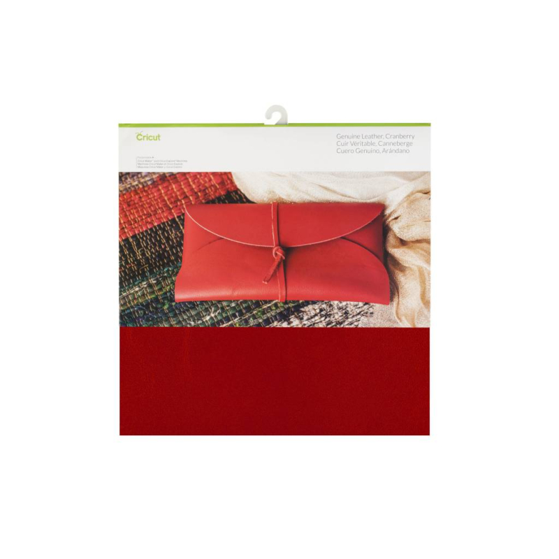 Cricut Cranberry 12x12 Inch Genuine Leather (2004017)