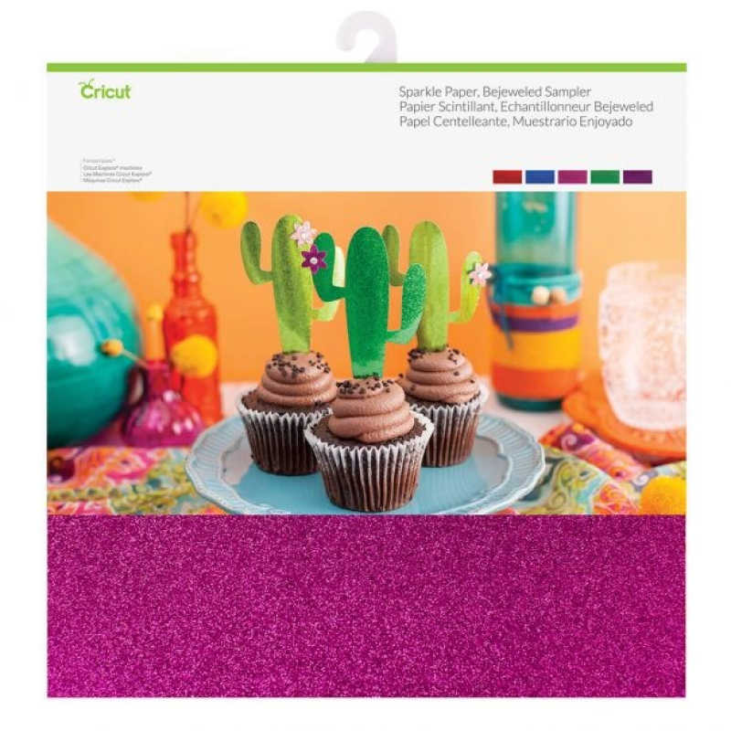 Cricut Sparkle Paper 12x12 Inch Bejeweled Sampler (2004054)