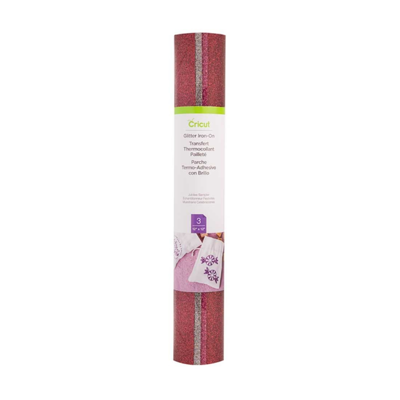Cricut Glitter Iron-On 12x12 Inch Jubilee Sampler  (2004397)