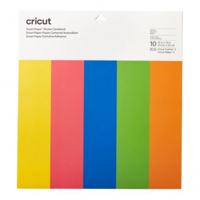 Cricut Smart Sticker Cardstock 33x33cm 10 sheets (Brilliant Bows) (2008318)