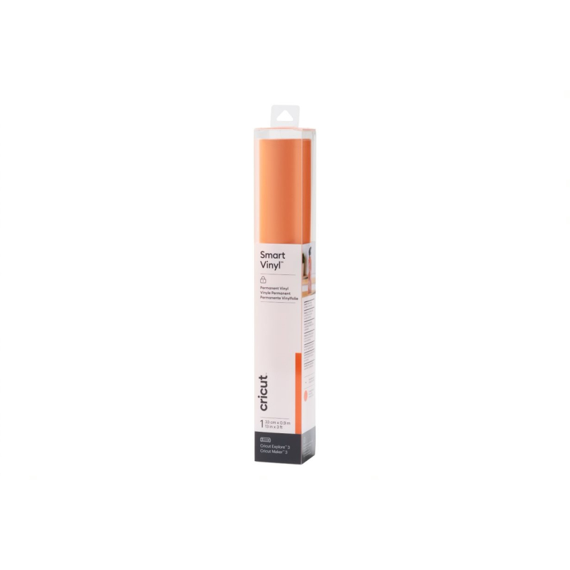 Cricut Smart Vinyl Permanent 33x91cm 1 sheet (Orange) (2008630)