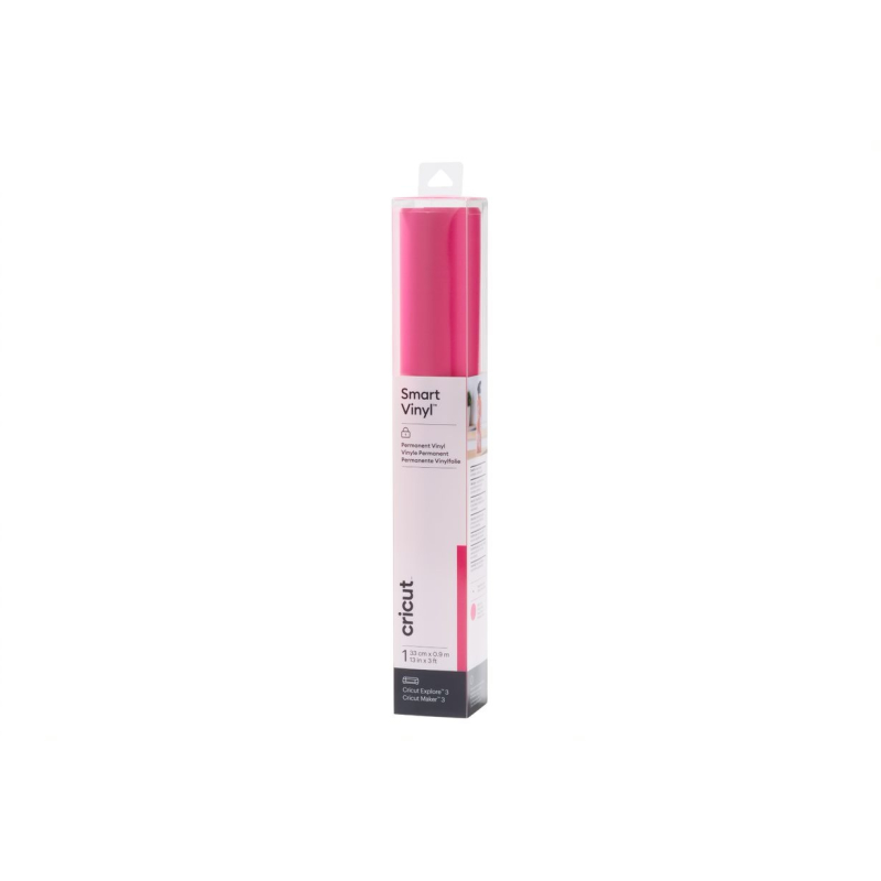 Cricut Smart Vinyl Permanent 33x91cm 1 sheet (Party Pink) (2011608)