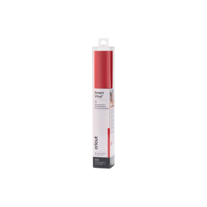 Cricut Smart Vinyl Permanent 33x91cm 1 sheet (Red) (2011323)