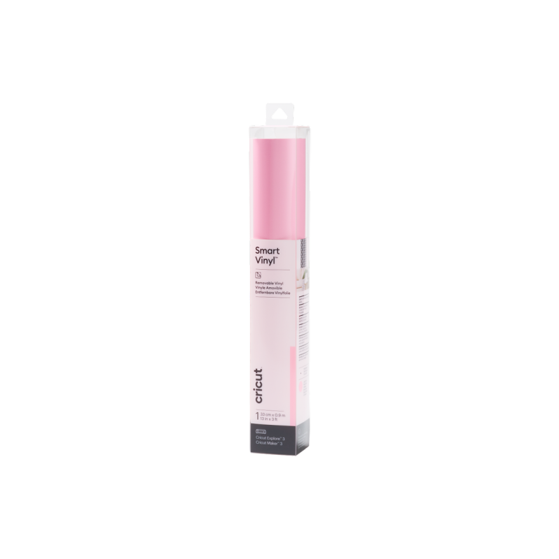 Cricut Smart Vinyl Removable 33x91cm 1 sheet (Light Pink) (2008639)