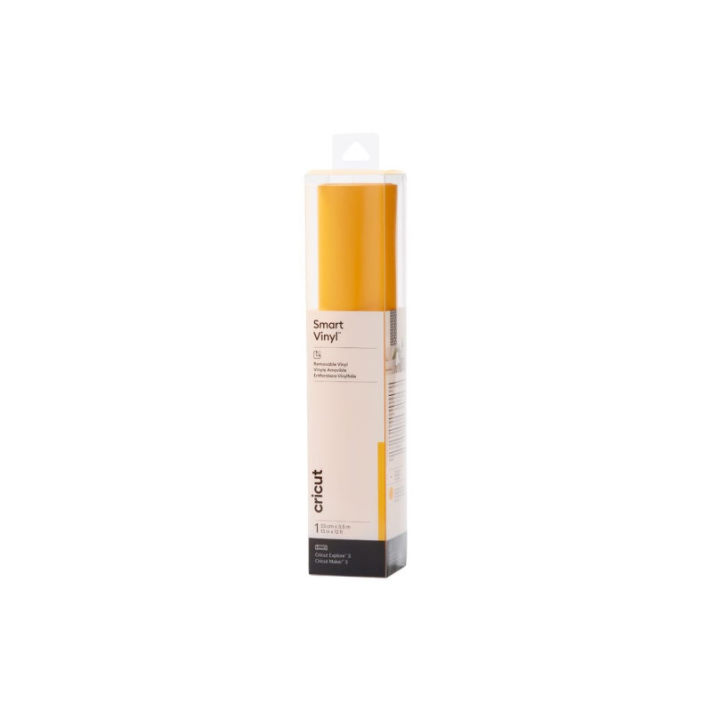 Cricut Smart Vinyl Removable 33x366cm 1 sheet (Maize Yellow) (2008651)