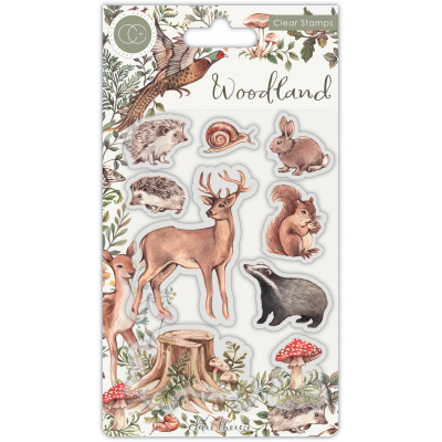 Craft Consortium Woodland Animals Stamps (CCSTMP053)