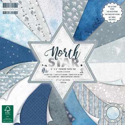 First Edition North Star 8x8 Inch Paper Pad (fepad237x20)