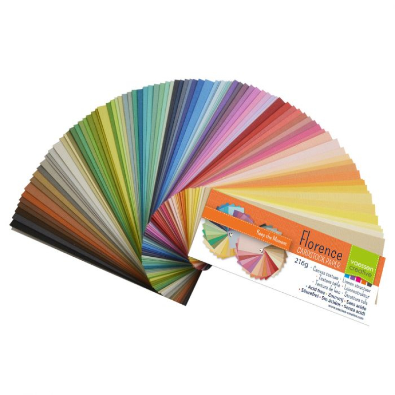 Florence  Cardstock texture kleurenkaart (2928-999)