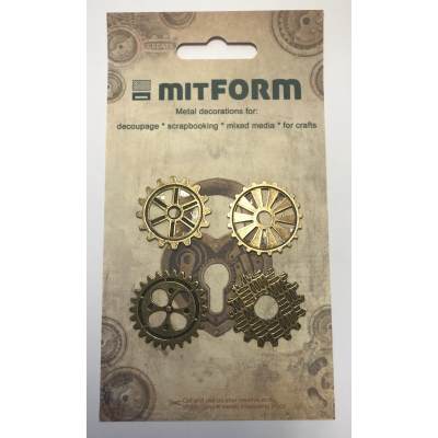 Mitform Gear 30 Metal Embellishments (MITS034)