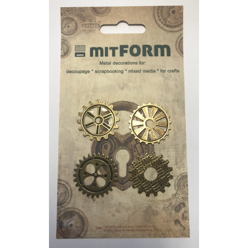 Mitform Gear 30 Metal Embellishments (MITS034)