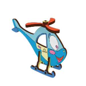 Ugears-Kids Helicopter (80005)