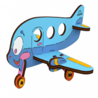 Ugears-Kids Vliegtuig (80011)