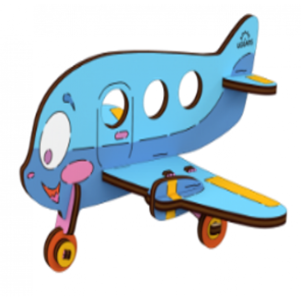 Ugears-Kids Vliegtuig (80011)