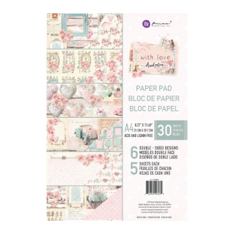 Prima Marketing With Love A4 Paper Pad (996239)