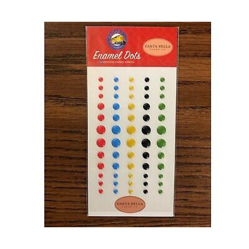 Carta Bella All Aboard Enamel Dots (CBAA101028)