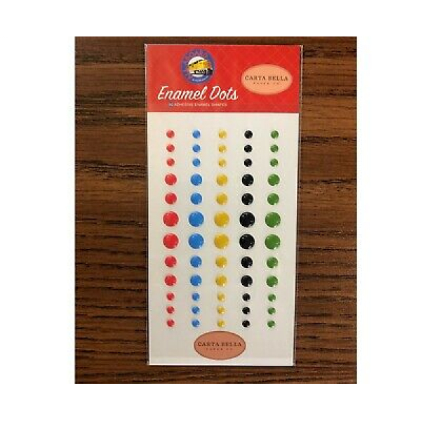 Carta Bella All Aboard Enamel Dots (CBAA101028)