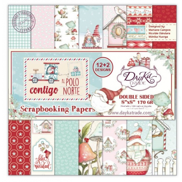 DayKa Trade Contigo Al Polo Norte 8x8 Inch Paper Pack (SCP-1033)