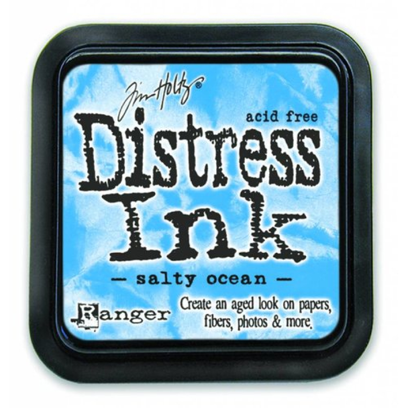 Tim Holtz Ranger Distress ink pad Salty ocean (TIM35015)