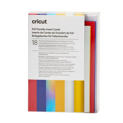 Cricut Foil Transfer Insert Cards Celebration Sampler (R10 18pcs) (2009476)