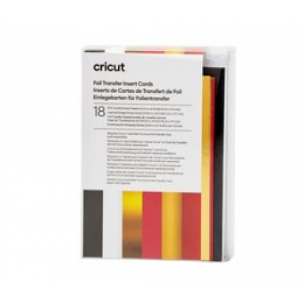 Cricut Foil Transfer Insert Cards Royal Flush Sampler (R10 18pcs) (2009479)