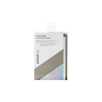 Cricut Joy Insert Cards Gray/Silver/Holographic (Large) (2008799)