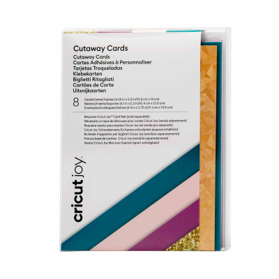 Cricut Joy cut-away card corsage sampler A2 (8 pieces) (2008858)