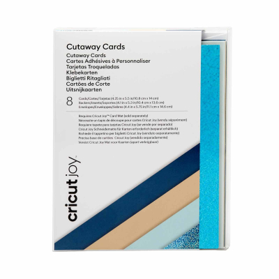 Cricut Joy cut-away card marina sampler A2  (8 pieces) (2008859)