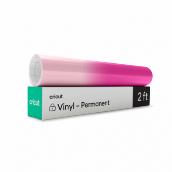 Cricut Color-Changing Vinyl Permanent Cold-Activated Light Pink - Magenta (1 sheet) (2009584)