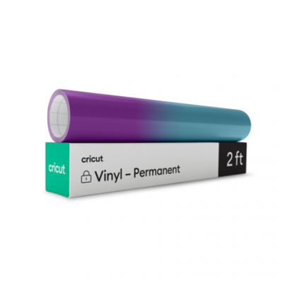 Cricut Color-Changing Vinyl Permanent Heat-Activated Purple - Turquoise (1 sheet) (2009591)