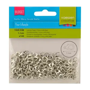 Vaessen Creative • Karabijnsluiting 11mm 144pcs Silver (1920-53B)