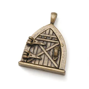 Darice • Signed Sealed Remembered Fairy Door Ant. Bronze (BG2003)