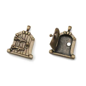 Darice • Signed Sealed Remembered Fairy Door Ant. Bronze (BG2005)