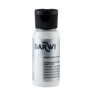 DARWI 50 ml fles Textielverf, wit  (DA0100050010C)