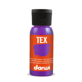 DARWI 50 ml fles Textielverf, lila - Lila - New DA0100050931C