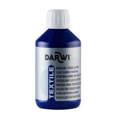 DARWI 50 ml fles Textielverf, donkerblauw - Donkerblauw - New DA0100250236C