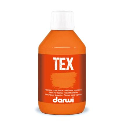 DARWI 50 ml fles Textielverf, oranje - Oranje - New  DA0100250752C